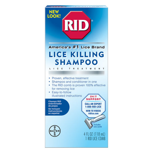 RID Lice Killing Shampoo – 4-Ounce Bottle