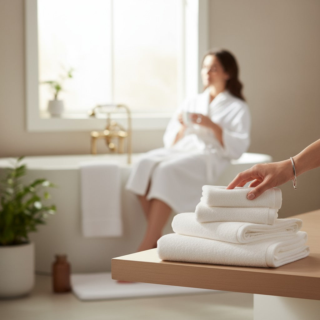 100% Organic Cotton Bath Towel