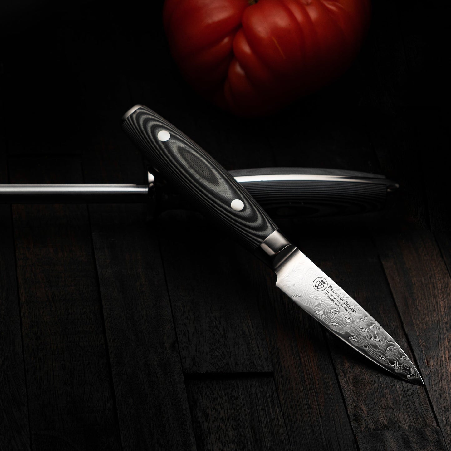 3 1/2 Inch Damascus Paring Knife
