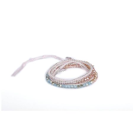 Anita Bead and Chain Wrap Bracelet | Necklace Assorted - Thailand