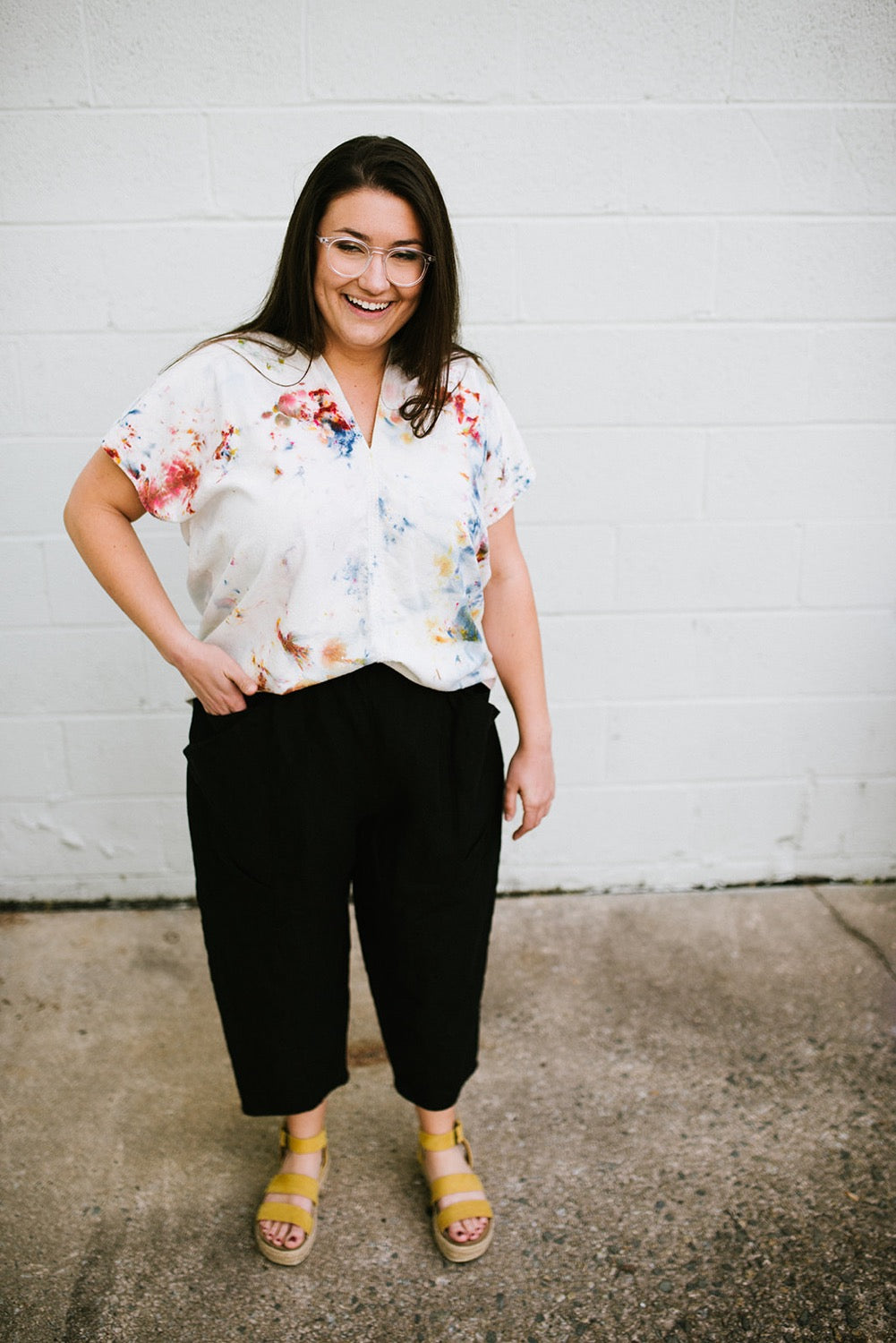 Zero Waste Cream Silk Market Top