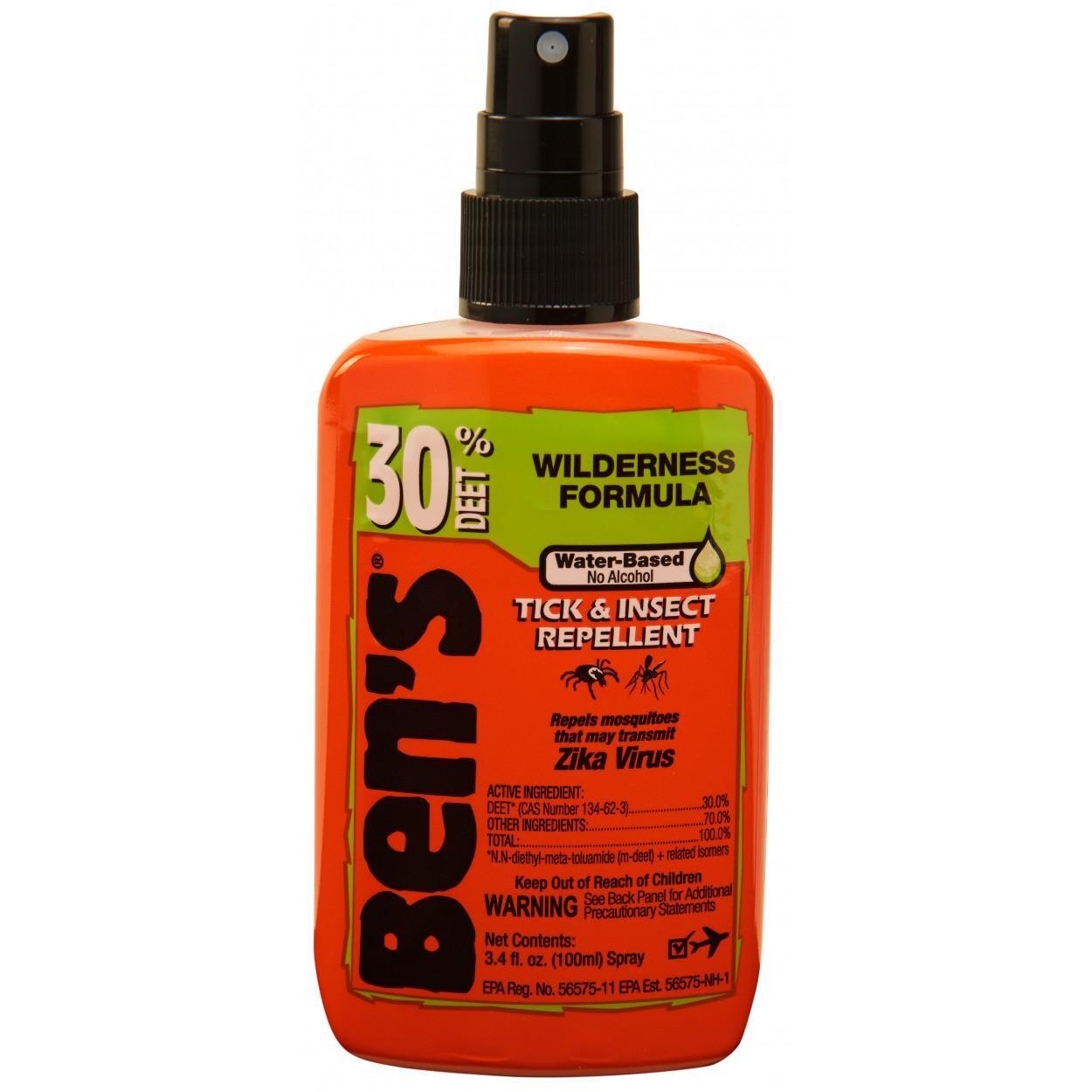 Ben's 30% Deet 3.4 Oz. Insect Repellent Pump Spray