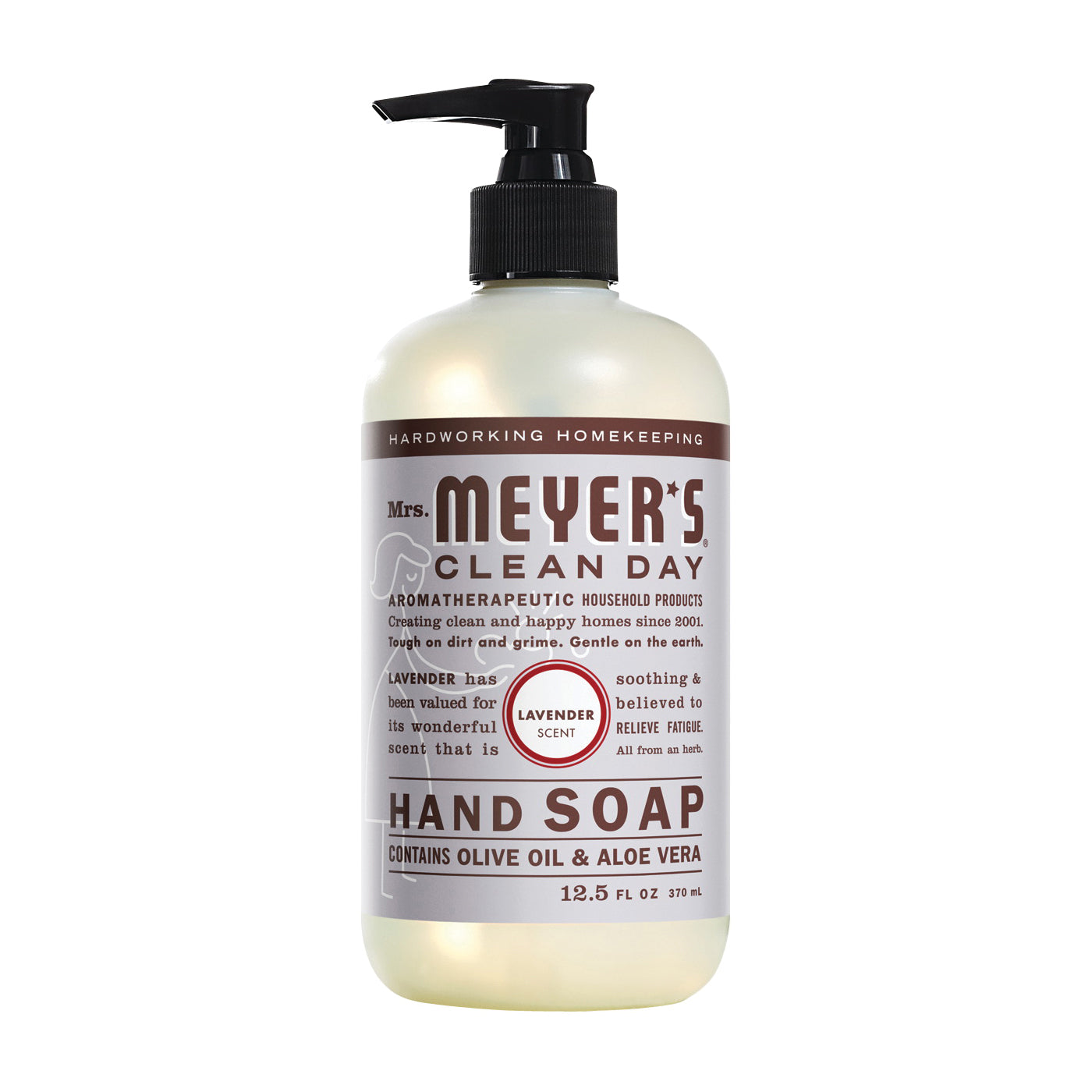 Mrs. Meyer's Clean Day, Liquid Hand Soap, Lavender Scent, 12.5 Fl Oz (370 Ml)
