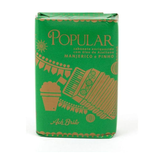 Ach Brito Popular Basil and Pine Soap 2.6 Oz
