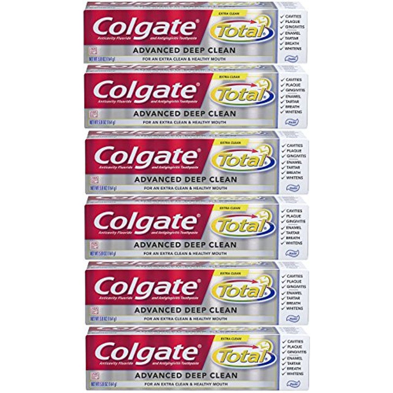 Colgate Total Advanced Deep Clean Anticavity Fluoride And Antigingivitis Toothpaste