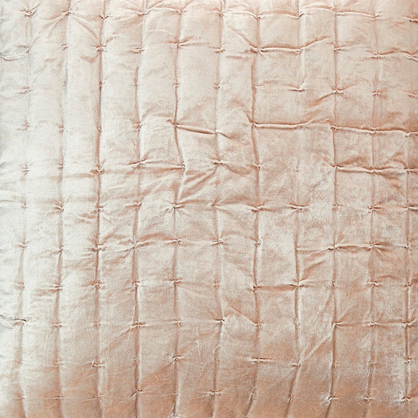 Luna Hand Pinched Velvet Quilt Sham - Clearance