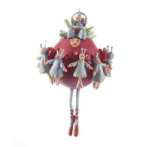 12 Days 11 Ladies Dancing Ornament by Patience Brewster