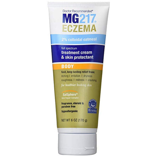 Mg 217 Eczema Body Cream With 2% Colloidal Oatmeal, 6 Oz