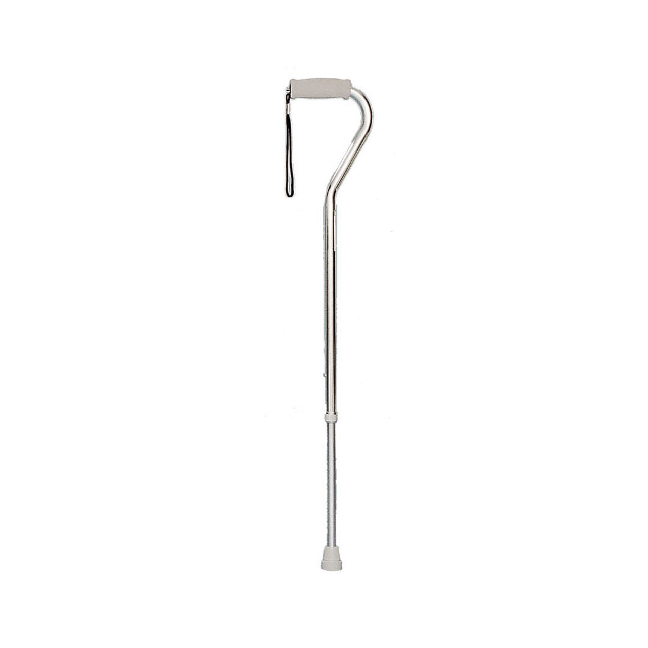 Essential Medical Supply Endurance Offset Handle Cane Silver