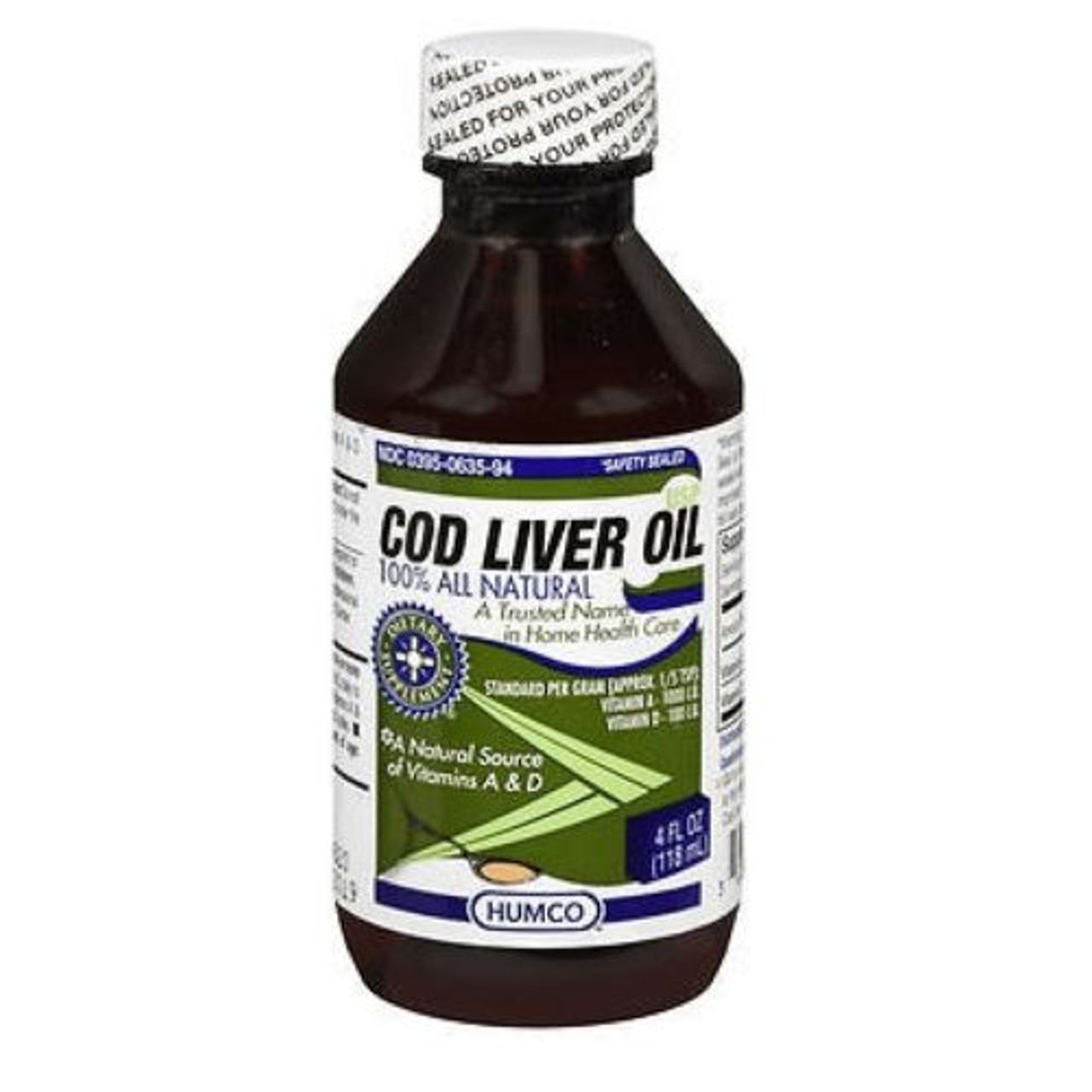 Humco Cod Liver Oil 4 Oz