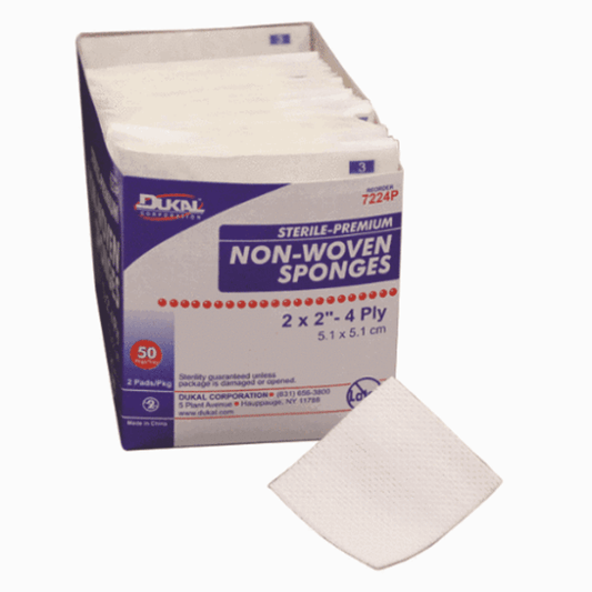 Dukal Corp 4 PLY 2X2 Sterile Gauze Sponge 50x2