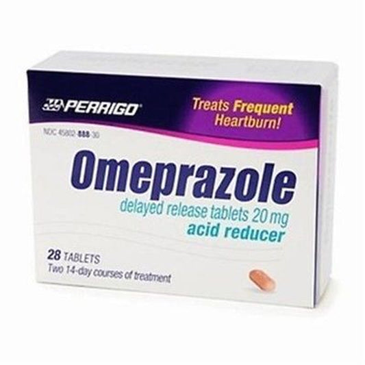 Perrigo Omeprazole Delayed Release Tablets, 20Mg