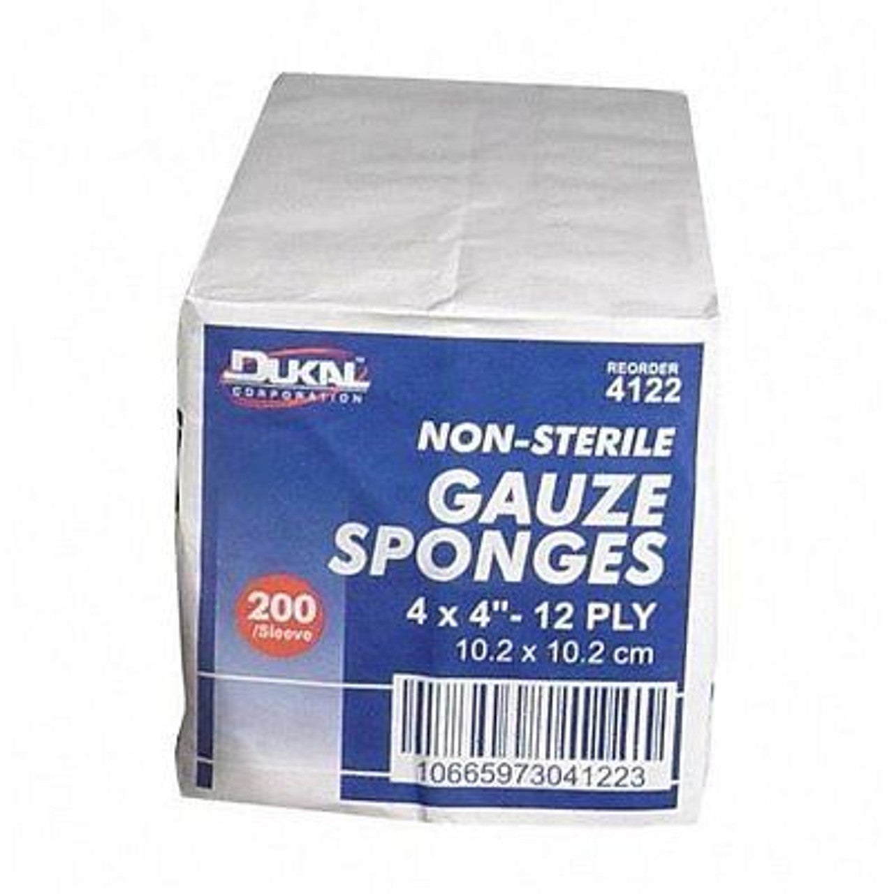 Dukal Gauze 12 Ply Ns 4X4″ 200 Sponges