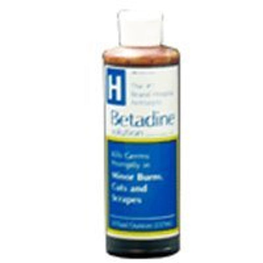 Betadine Antiseptic, First Aid Solution 8 Fl Oz