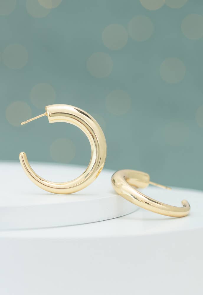 Golden Grace Hoops