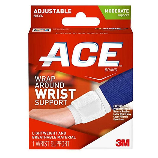Ace Wrap Around Wrist Support Adjustable - Each