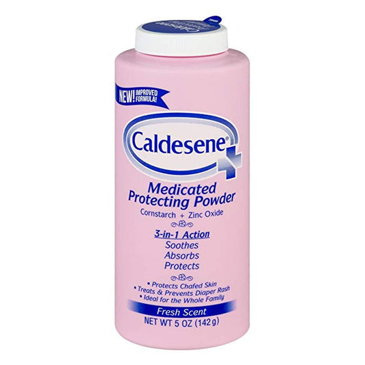 Caldesene Medicated Protecting Body Powder With Zinc Oxide 5oz