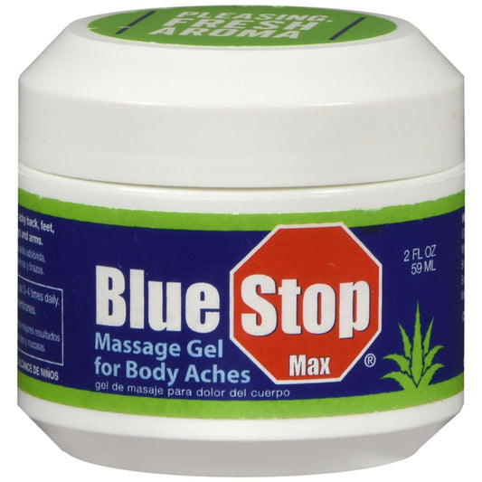 Blue Stop Max Massage Gel For Body Aches, 59ml