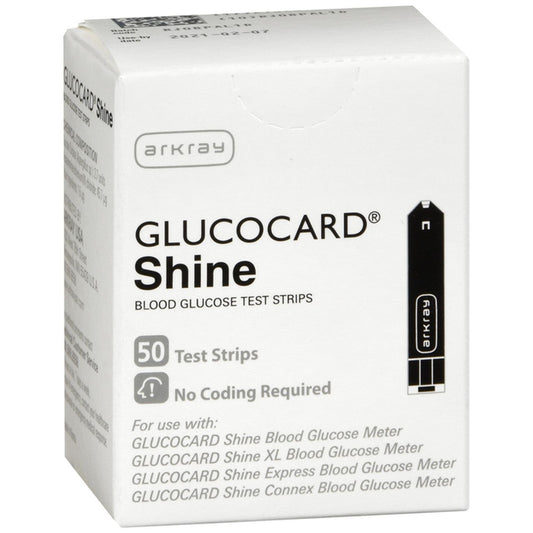 Glucocard Shine Blood Glucose Test Strips