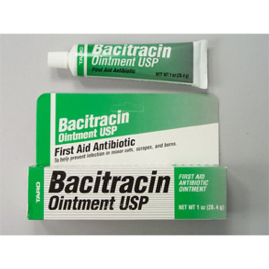 Taro Bacitracin Zinc 500Un/gm Ointment .5oz