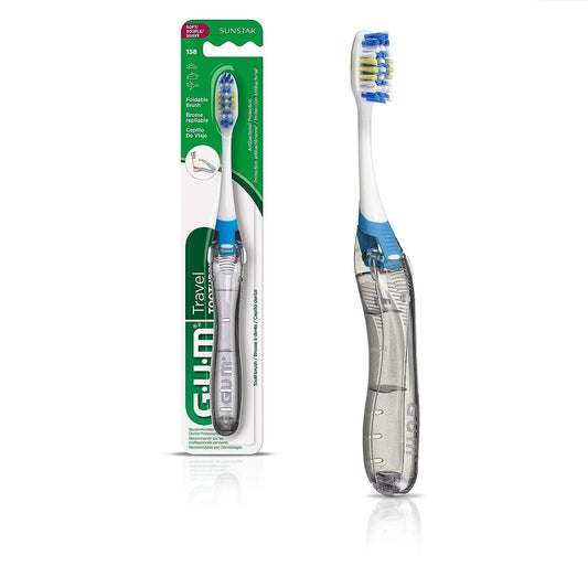 GUM Toothbrush, Travel, Soft