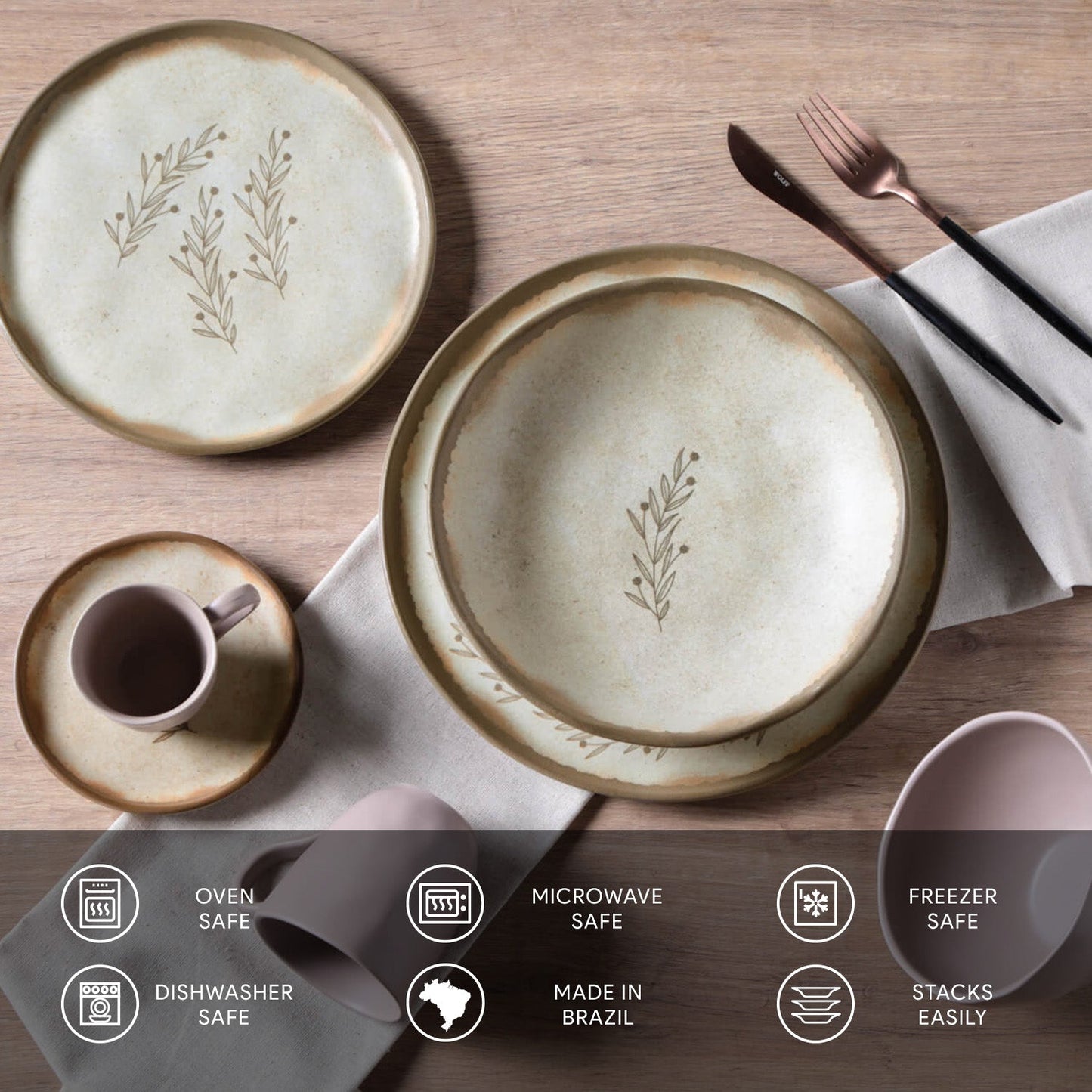 Dinner Plate Set of 4