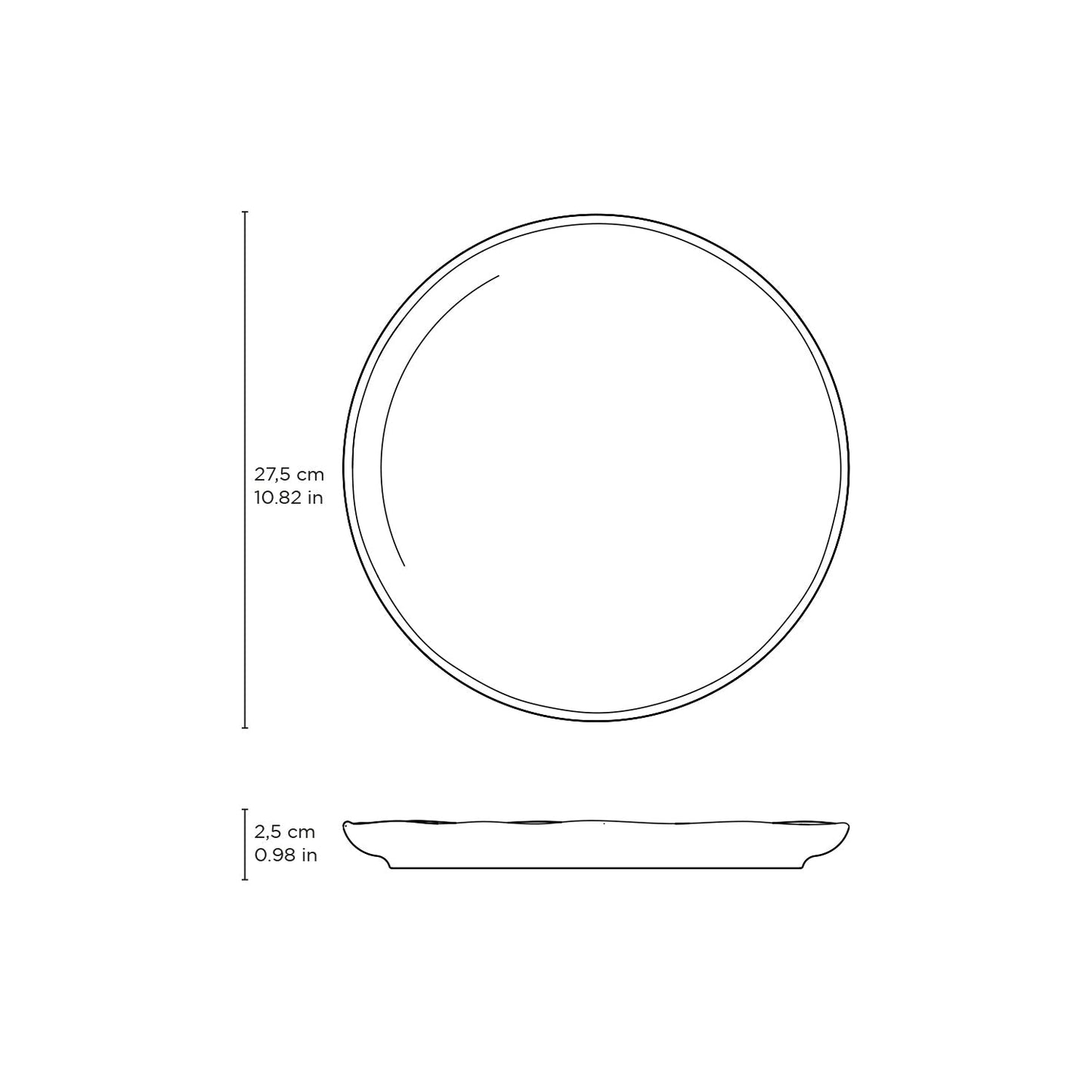 Dinner Plate Set of 4