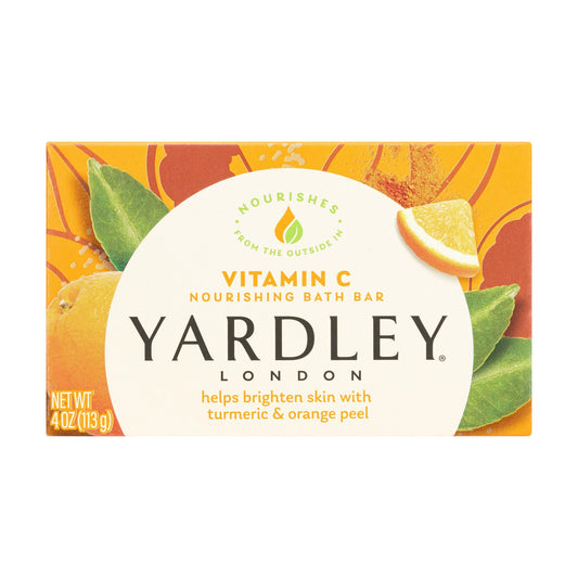 Yardley London Vitamin C Moisturizing Bath Bar, 4 Oz
