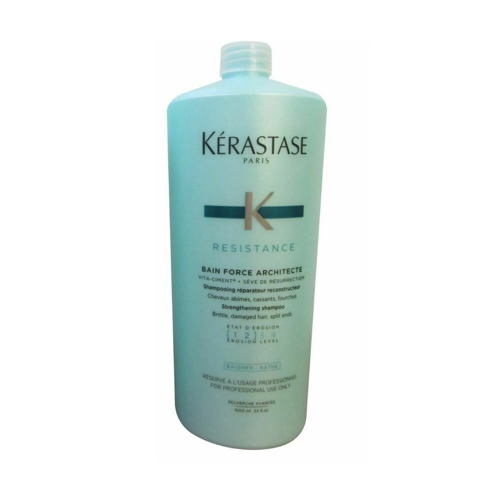 Kerastase Resistance Bain Force Architecte Shampoo 34 Fluid Ounce - Osadia Concept Store