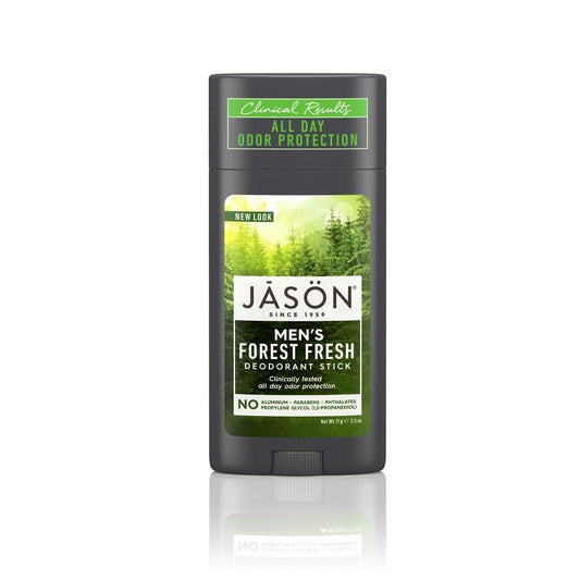 Jason Natural Products Mens Deodorant Stick, Forest Fresh, 2.5 Oz