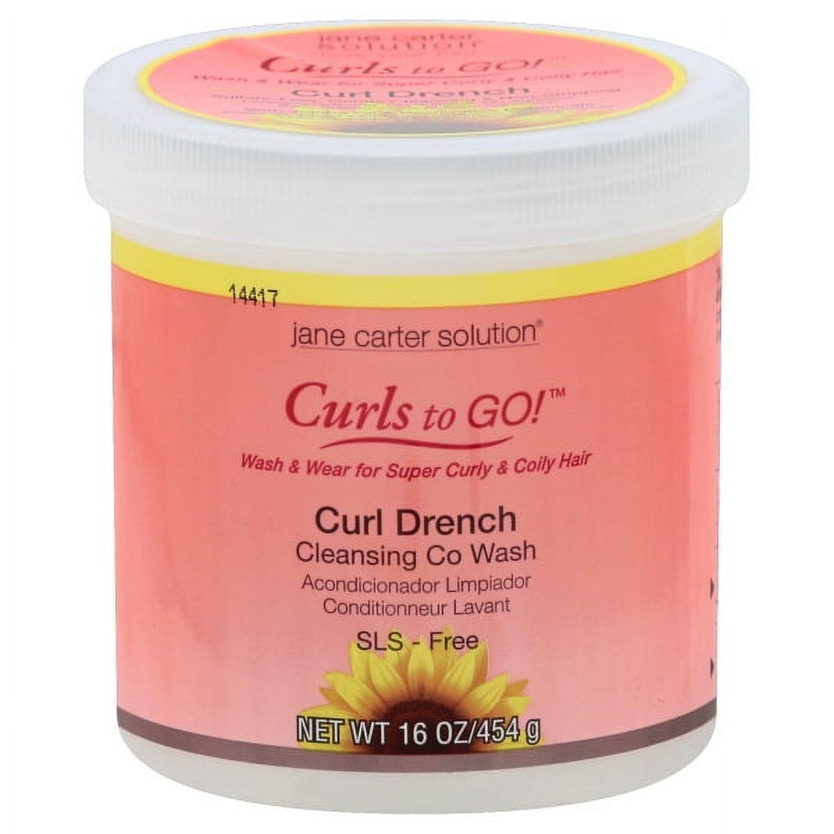 Jane Carter Solution Curls To Go! Curl Drench Cleansing Co Wash - 16 Oz
