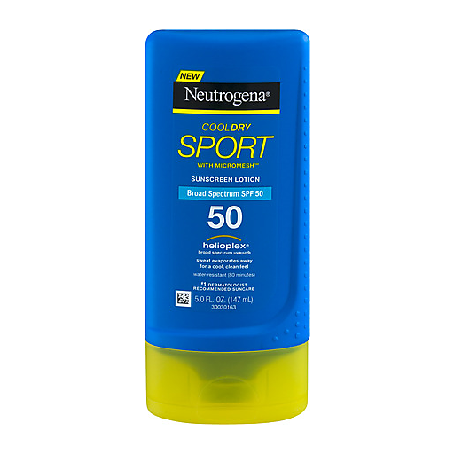 Neutrogena Cooldry Sport Sunscreen Lotion Broad Spectrum - SPF 50 - 5 Fl Oz