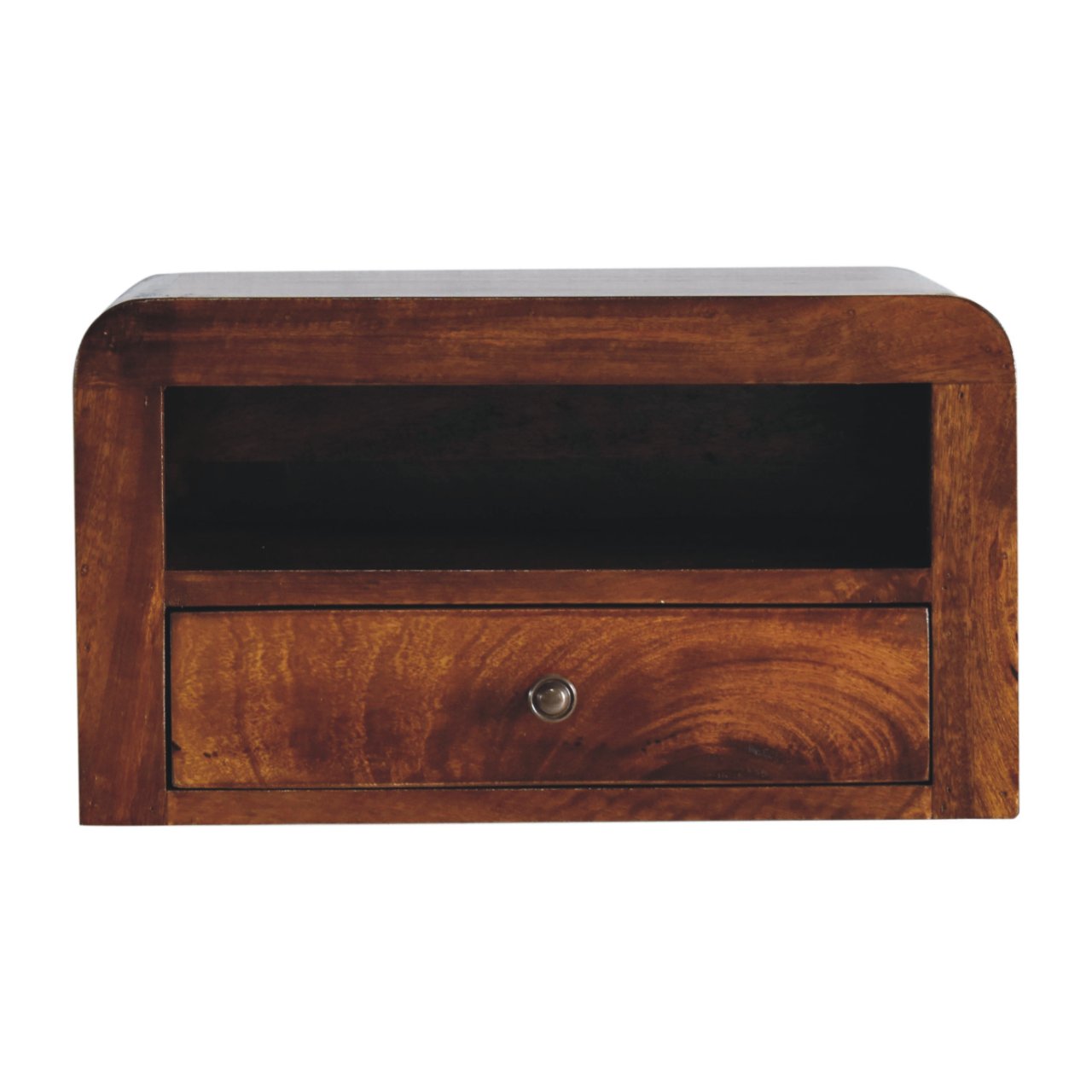Chunky Chestnut Floating Bedside Table