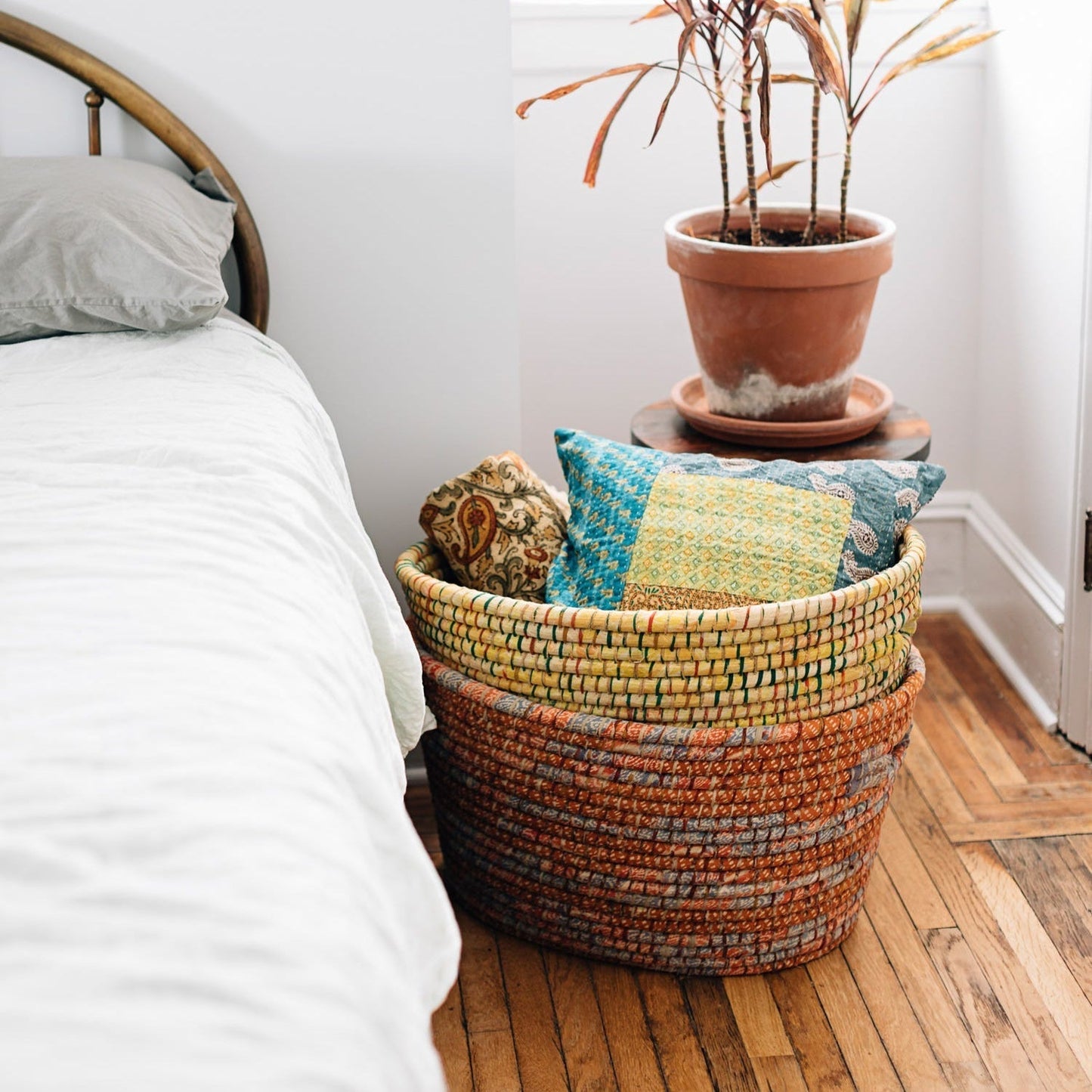Bright Day Laundry Basket