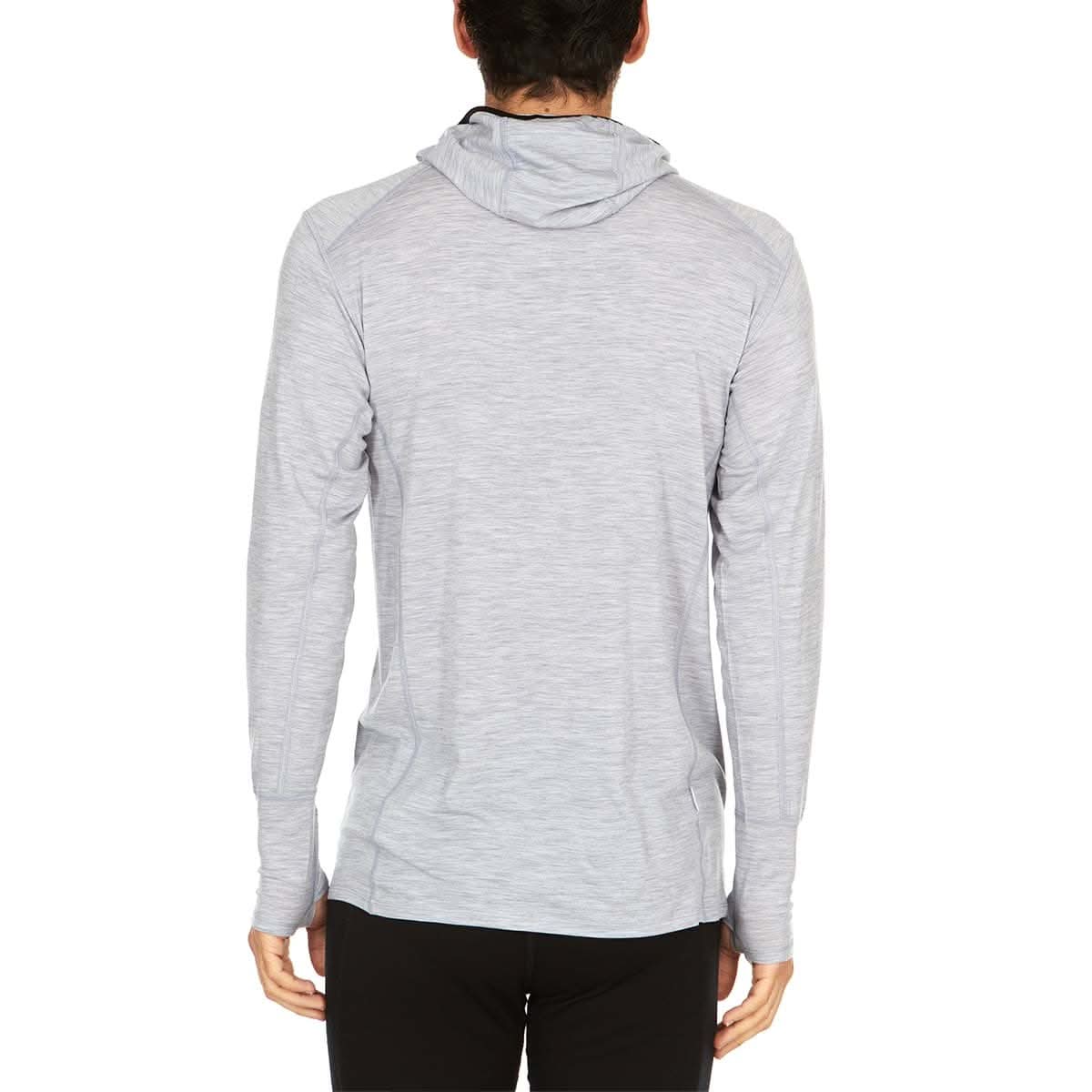 Men's Wool 1/4 Zip Merino Sun Hoodie - Microweight - Osadia Concept Store