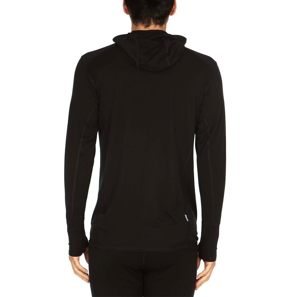 Men's Wool 1/4 Zip Merino Sun Hoodie - Microweight - Osadia Concept Store
