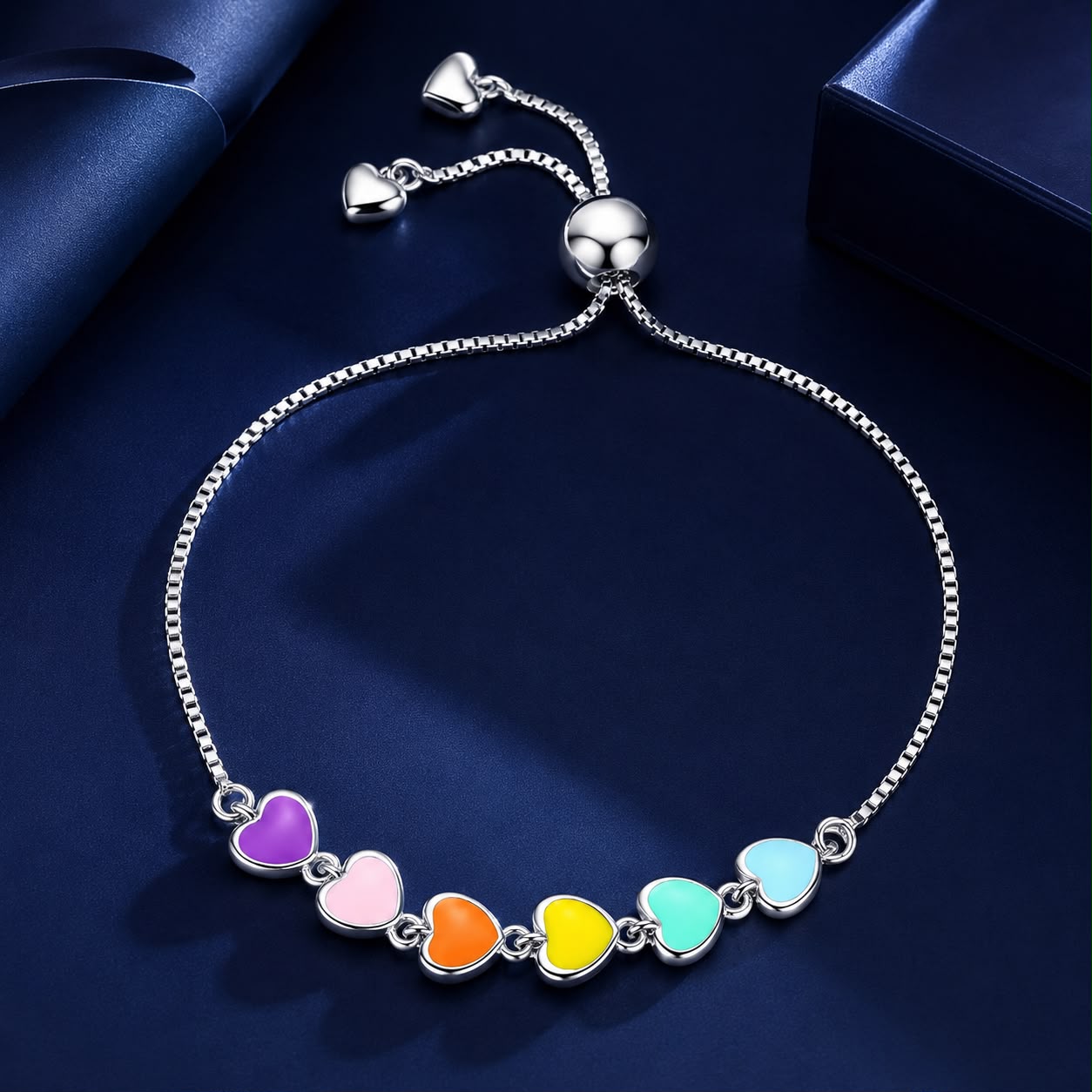 925 Sterling Silver Adjustable 26cm Bracelet