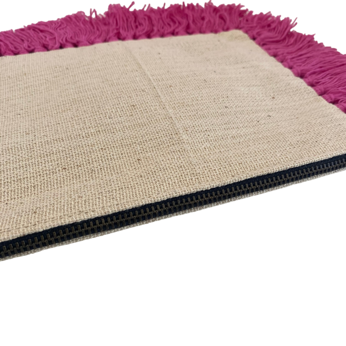 Organic Cotton Fringe Tassel Wristlet - Thailand