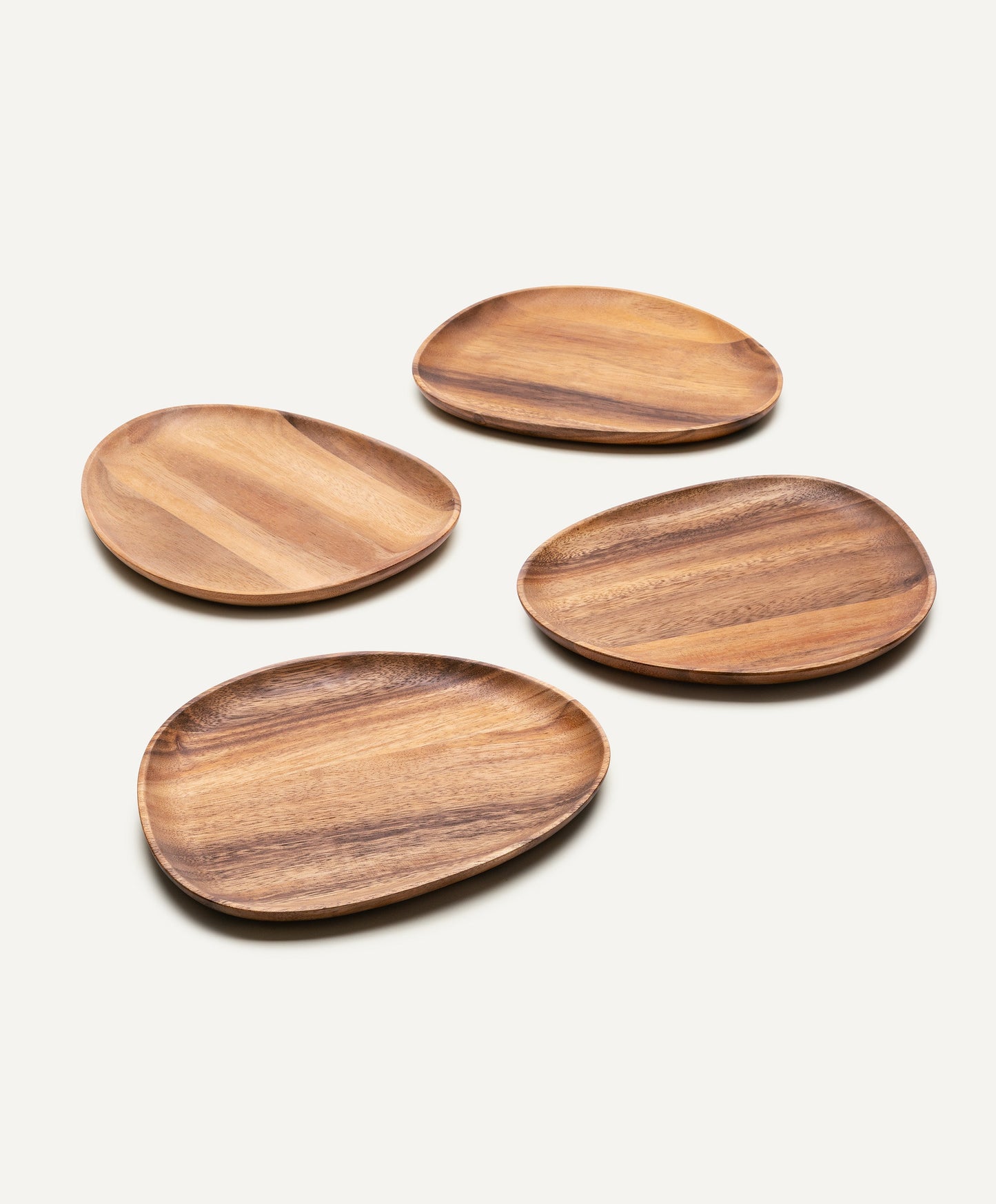 Foree Wooden Plate Set - Large
