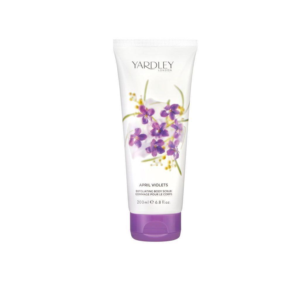 Yardley April Violets Exfoliating Body Scrub 200ml
