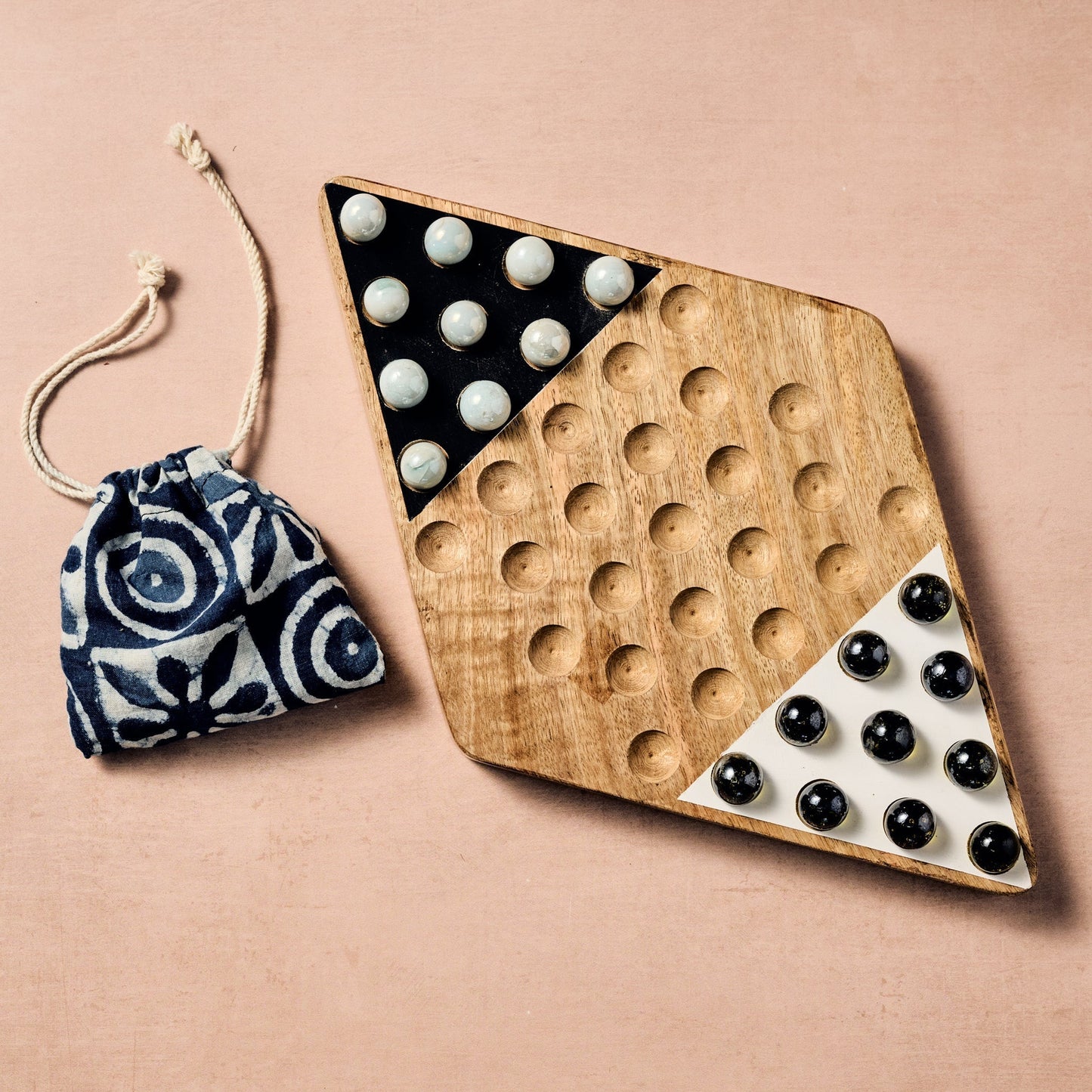 Maza Chinese Checker 2 Player Set - Osadia Concept Store