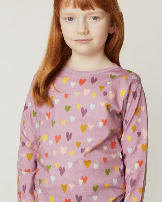 Mini Hearts Long Sleeve T-Shirt