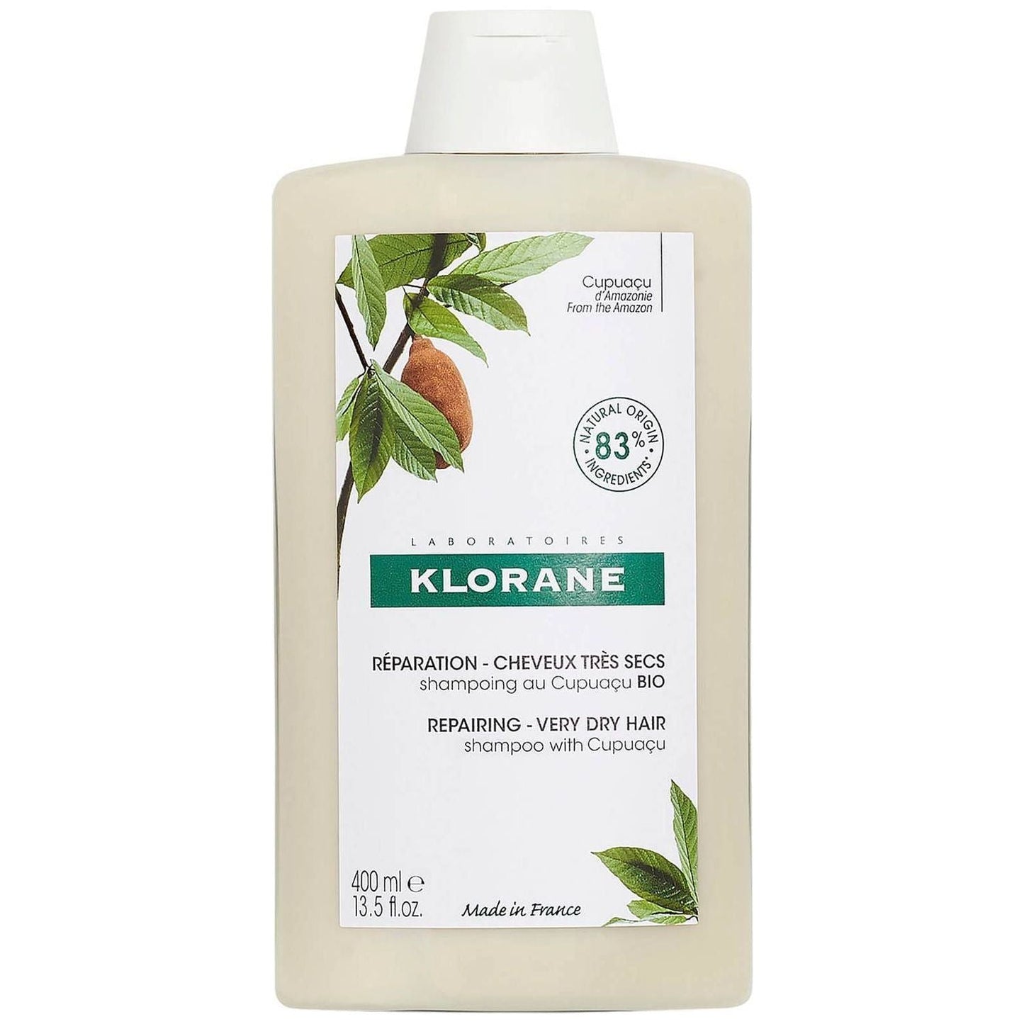 Klorane Shampoo With Cupuacu Butter 13.5 oz