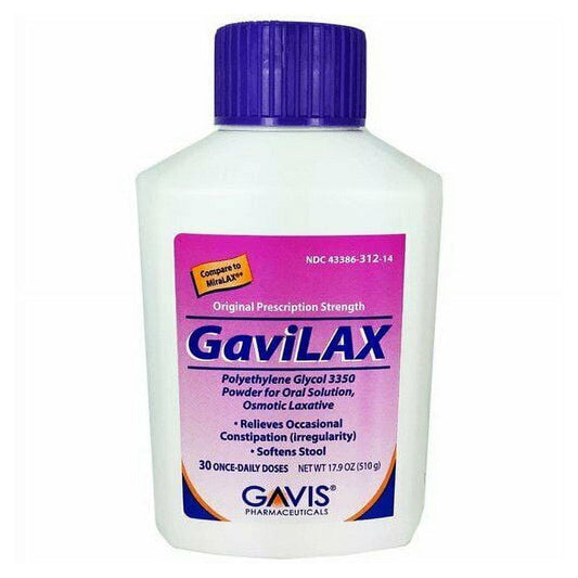 GaviLax Polyethylene Glycol, 17.9 Oz