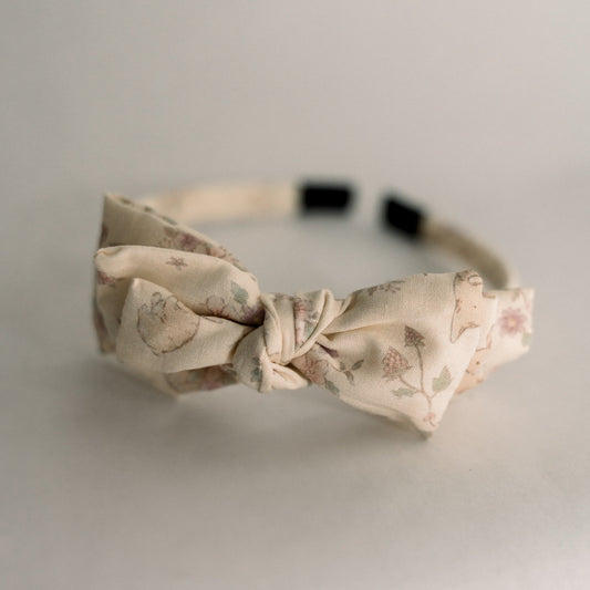 Three Little Bows Headband- Pré aux lapins - Osadia Concept Store