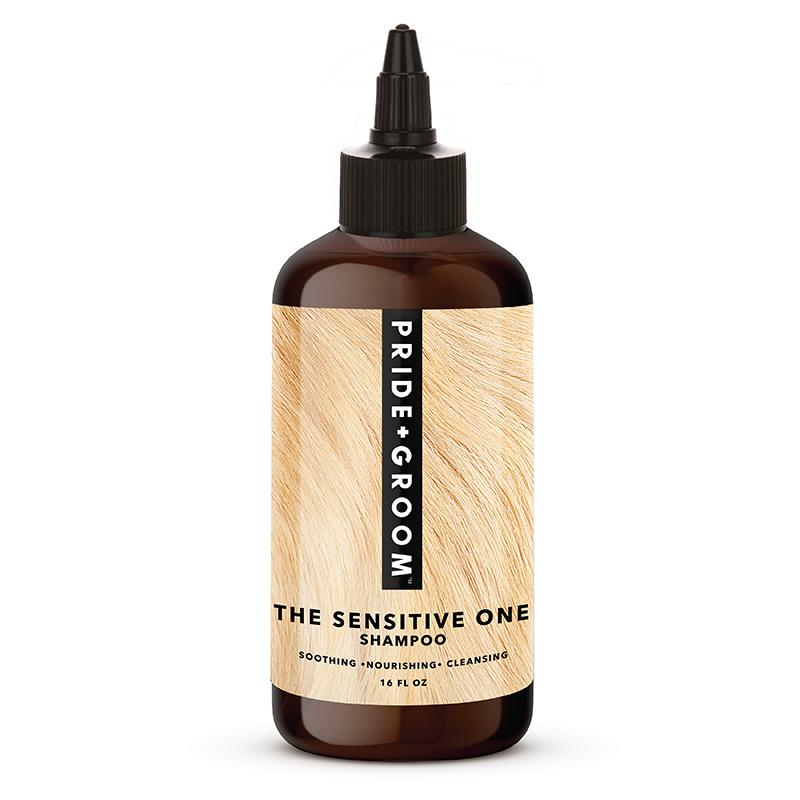 THE SENSITIVE ONE Hypoallergenic Dog & Puppy Shampoo — With Hemp Oil, Aloe & Oatmeal for Sensitive Skin