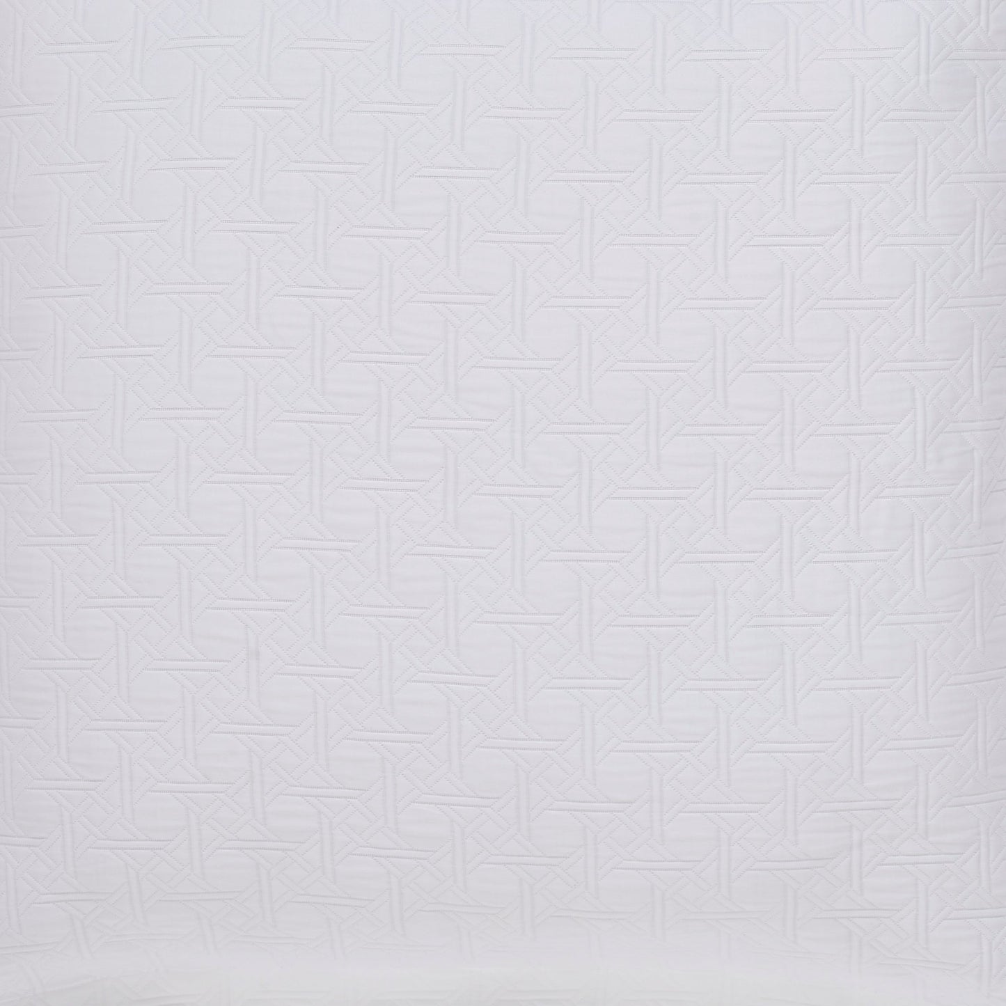 Frontier Geometric Matelasse Coverlet Sham
