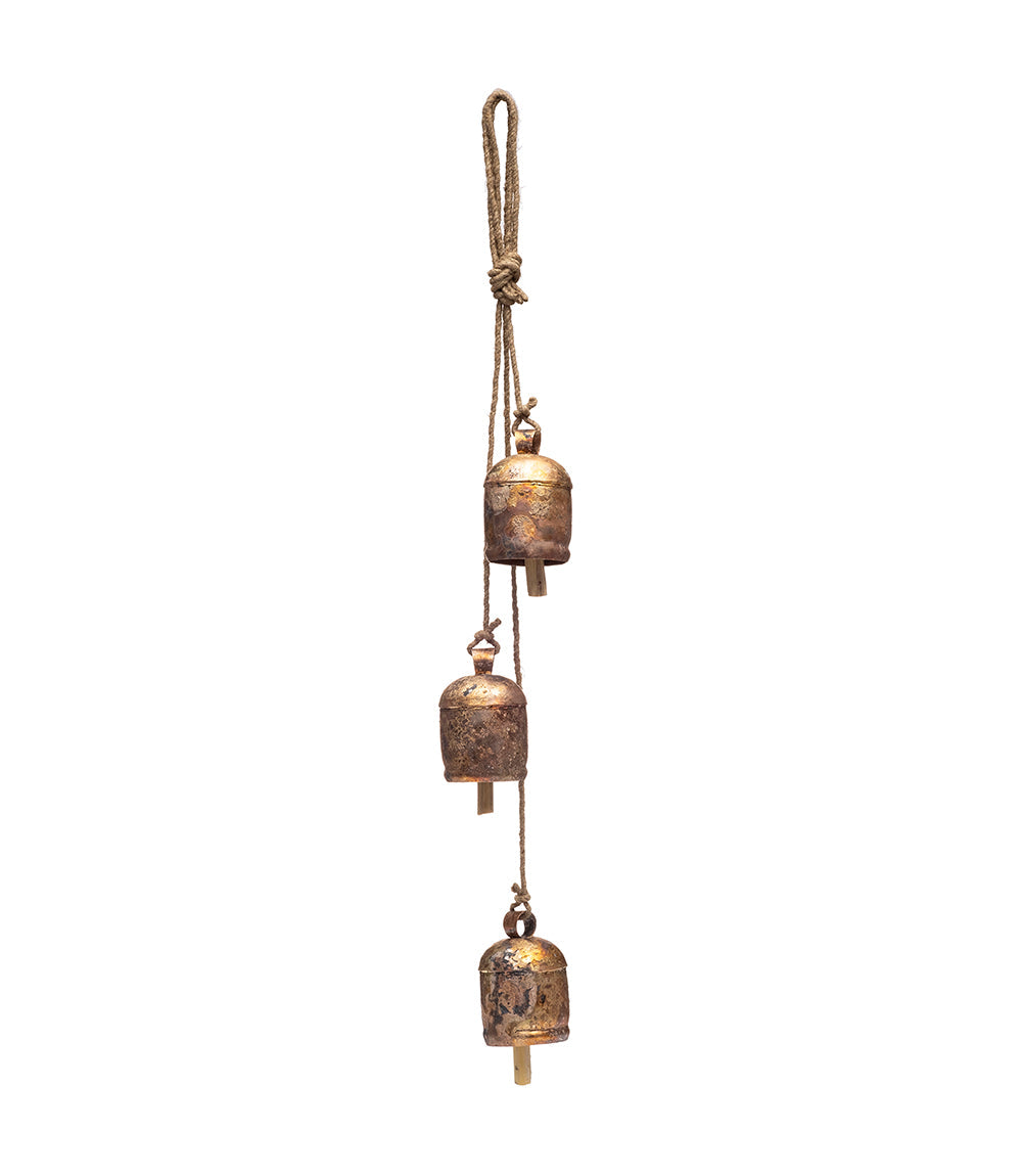 Rustic Wind Chime Medium Cascading Bells - Garden, Patio - Osadia Concept Store