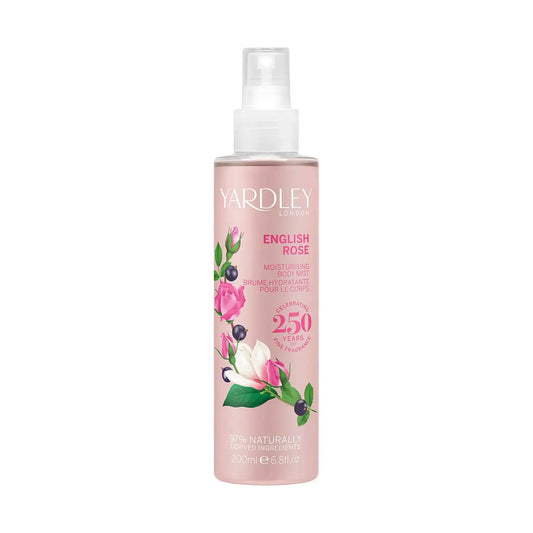 Yardley English Rose Body Mist 6.8 Fl Oz