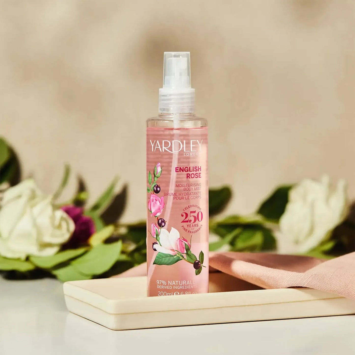 Yardley English Rose Body Mist 6.8 Fl Oz